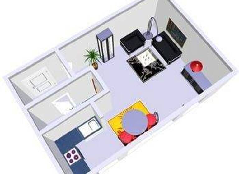 Studio zur Miete 390 € 1 Zimmer 27,8 m² frei ab 08.03.2026 Westring 255-257 Schreventeich Kiel 24116