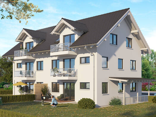 Wohnung zum Kauf - Erstbezug 299.500 € 2 Zimmer 52,1 m² Taufkirchen, Vils Taufkirchen (Vils) 84416