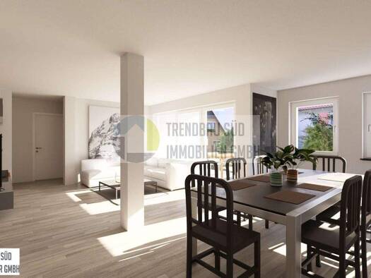 Wohnung zum Kauf - Neubau provisionsfrei 436.000 € 3,5 Zimmer 95,8 m² 1. Geschoss Dellmensinger Straße 9 Ersingen Erbach 89155