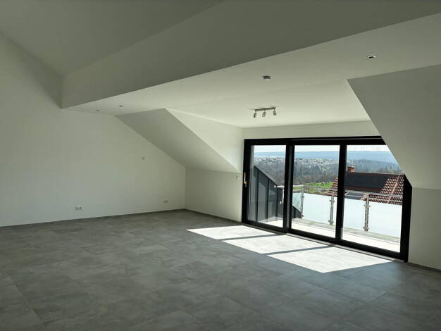 Wohnung zur Miete - Neubau 1.300 € 3 Zimmer 107 m² Dachgeschoss, 3. Geschoss frei ab 01.07.2025 Bruchhausen Ettlingen 76275