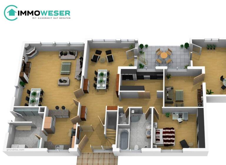 Villa zum Kauf 589.000 € 8 Zimmer 389,8 m² 3.689 m² Grundstück frei ab sofort Thedinghausen 27321