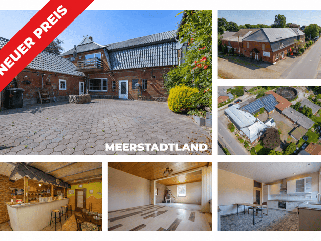 Haus zum Kauf 275.000 € 9 Zimmer 544,8 m² 2.710 m² Grundstück Meggerdorf Meggerdorf 24799