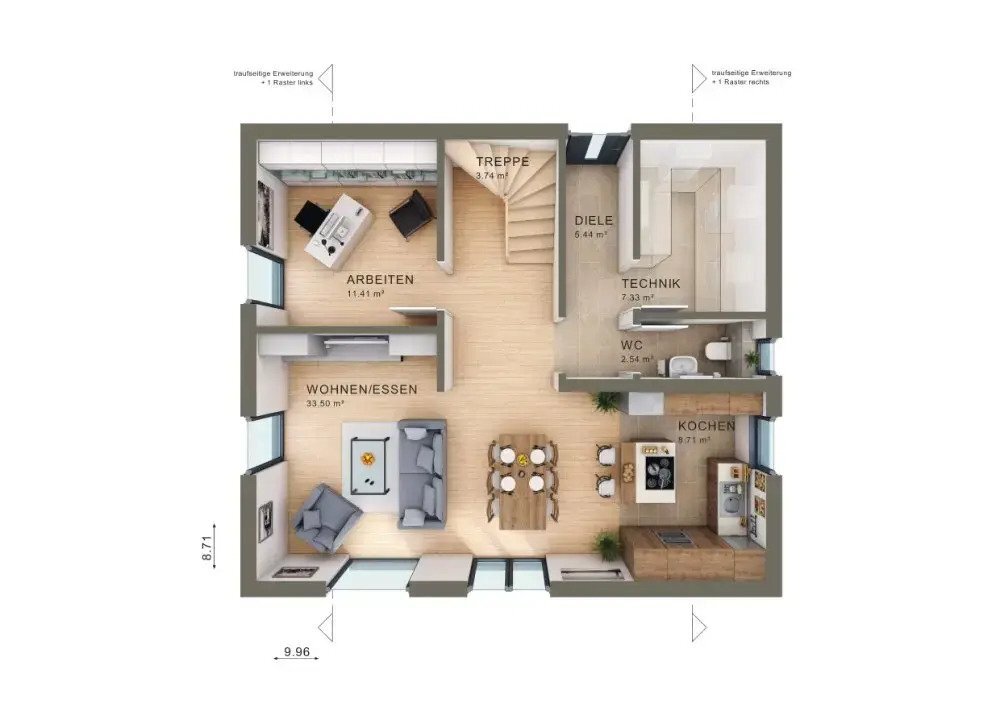 Einfamilienhaus zum Kauf provisionsfrei 423.000 € 5 Zimmer 145 m²<br/>Wohnfläche 420 m²<br/>Grundstück Treuchtlingen Treuchtlingen 91757