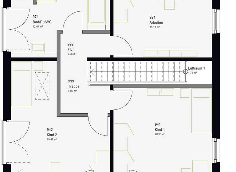 Einfamilienhaus zum Kauf 322.069 € 5 Zimmer 150 m² 400 m² Grundstück Rauental Rastatt 76437