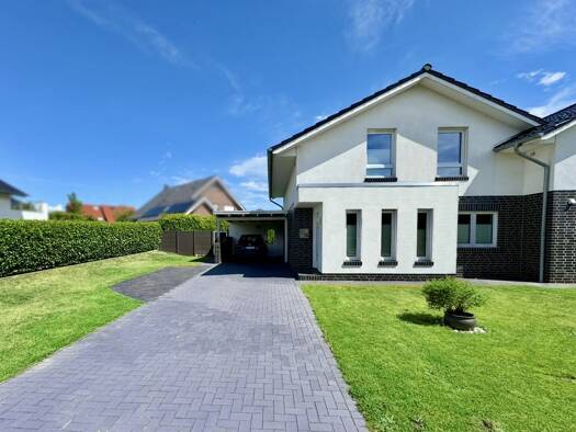Doppelhaushälfte zum Kauf provisionsfrei 399.000 € 4 Zimmer 117 m² 432 m² Grundstück frei ab sofort Loga Leer 26789