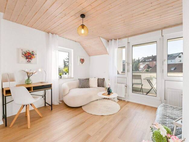 Wohnung zum Kauf provisionsfrei 159.900 € 1,5 Zimmer 38 m² 2. Geschoss Krummenacker Esslingen 73733