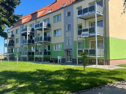 Wohnung zur Miete 640 € 4 Zimmer 87 m² 2. Geschoss frei ab 01.01.2026 Windmühlenweg 6b, 2. OG links Laußig 04838