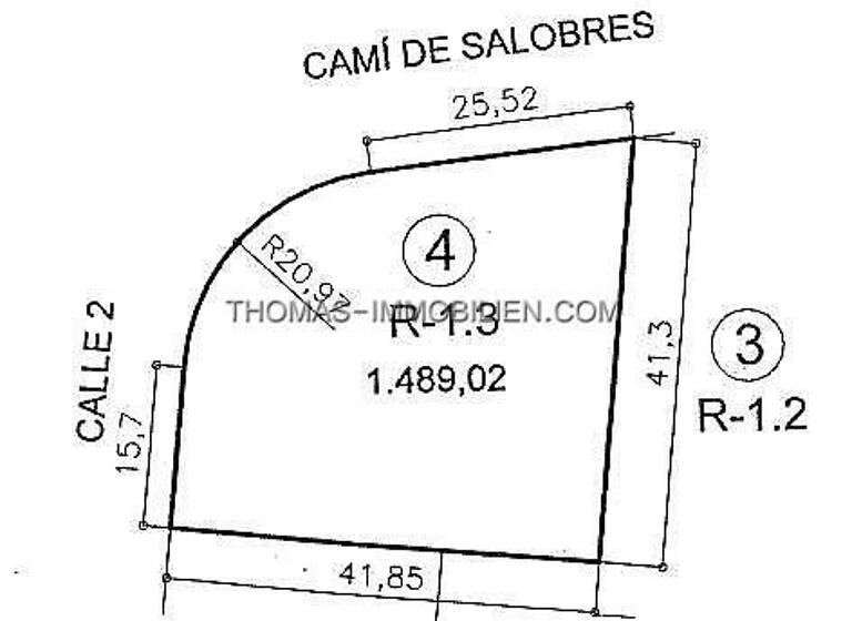 Grundstück zum Kauf 370.000 € 1.489 m² Grundstück El Vergel 03770
