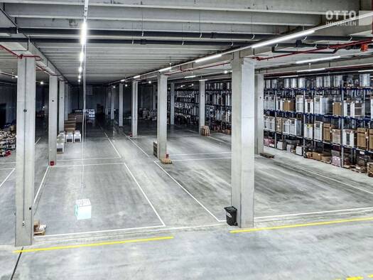 Lagerhalle zur Miete - Erstbezug 15.000 m² Lagerfläche teilbar ab 2.000 m² Wien 1110