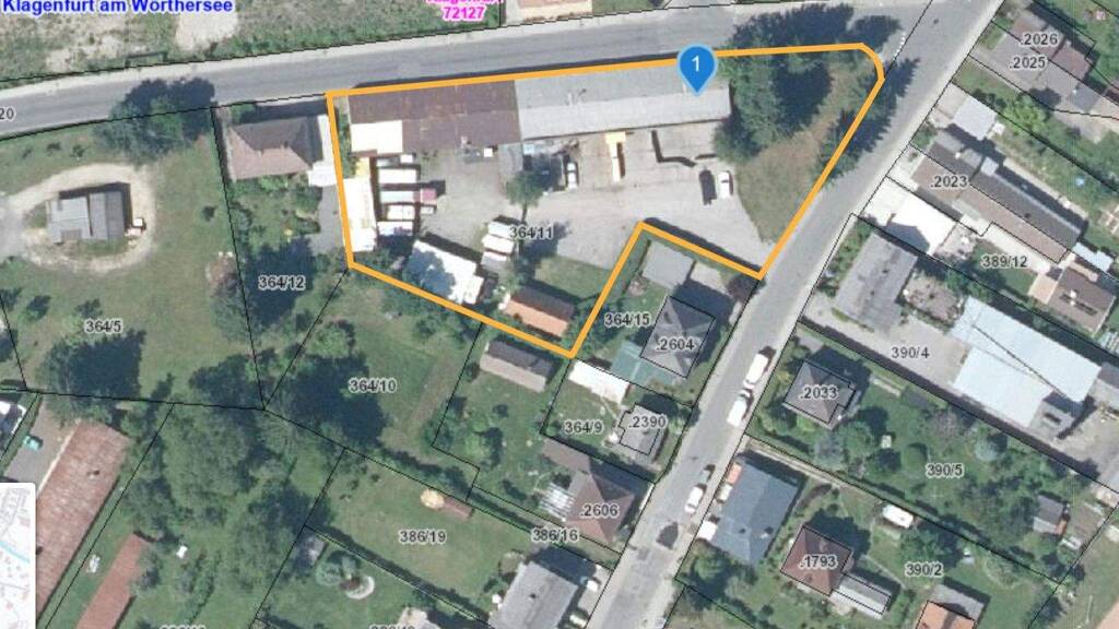 Grundstück zum Kauf 1.047.000 € 3.951 m² Grundstück Völkermarkt.Vorst. Klagenfurt am Wörthersee 9020