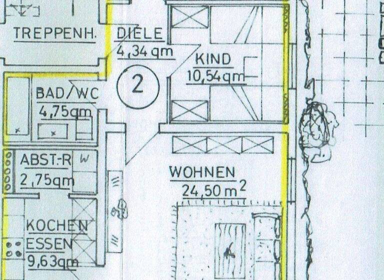 Terrassenwohnung zur Miete 665 € 3 Zimmer 76,9 m² 1. Geschoss frei ab sofort Glaserweg 10 Eisenbach-Bubenbach 79871
