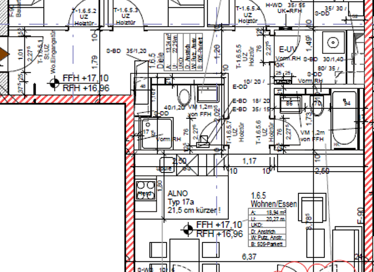 Penthouse zur Miete 1.400 € 4 Zimmer 100,2 m² 6. Geschoss Liesel-Bach-Straße 46 Flugfeld Böblingen 71034