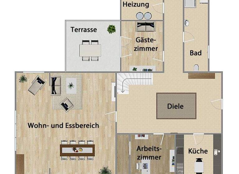 Einfamilienhaus zum Kauf 425.000 € 6 Zimmer 240 m² 1.468 m² Grundstück Holtsee / Neuholtsee 24363