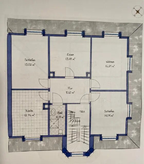 Wohnung zur Miete 700 € 4 Zimmer 84 m²<br/>Wohnfläche ab sofort<br/>Verfügbarkeit Schafbergstraße Lichtental Baden-Baden 76534