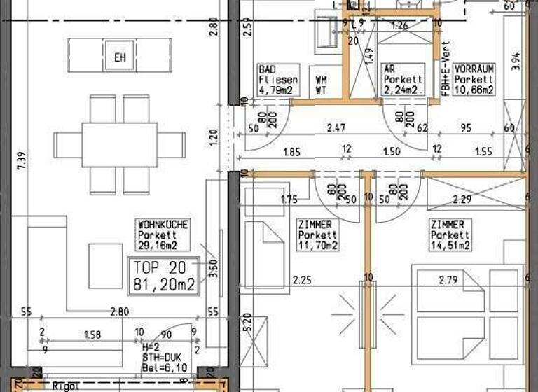 Wohnung zum Kauf provisionsfrei 340.200 € 3 Zimmer Hollabrunn 2020