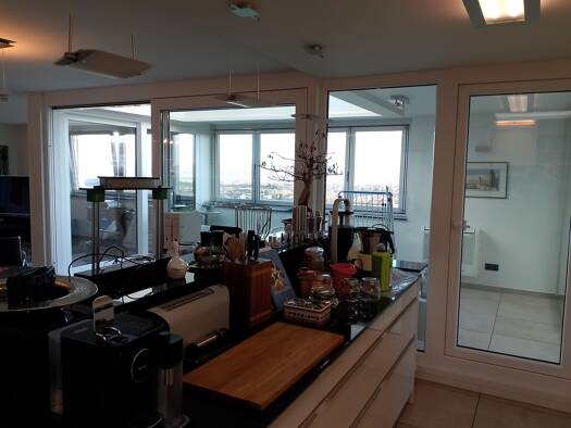 Penthouse zur Miete 2.100 € 3 Zimmer 150 m² Geschoss 19/20 Im Asemwald 62 Asemwald Stuttgart 70599