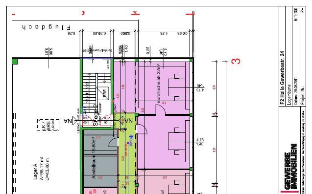 Lagerhalle zur Miete provisionsfrei 13 € 223 m²<br/>Lagerfläche von 62 m² bis 223 m²<br/>Teilbarkeit Gewerbehofstraße 24 Gnigl Salzburg(Stadt) 5020