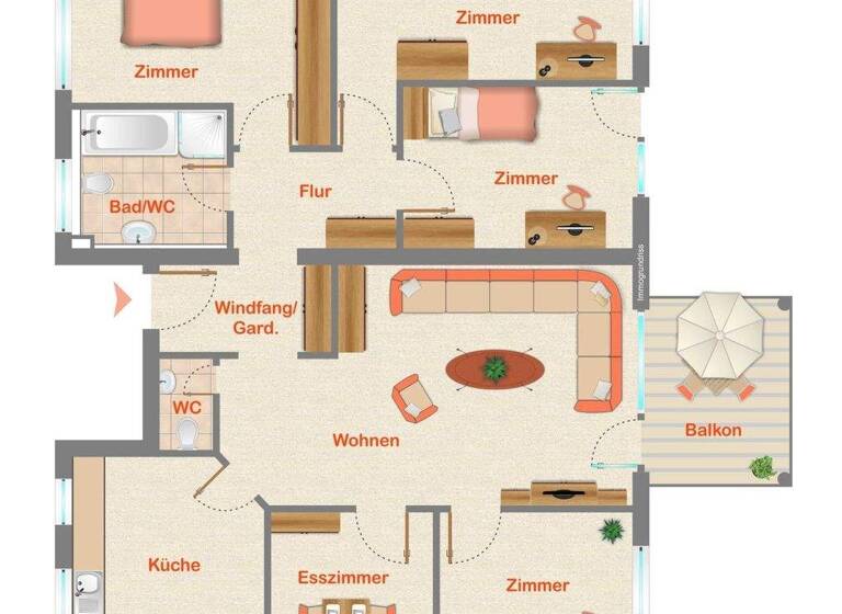 Wohnung zum Kauf 275.000 € 5 Zimmer 112,3 m² Gemmrigheim 74376