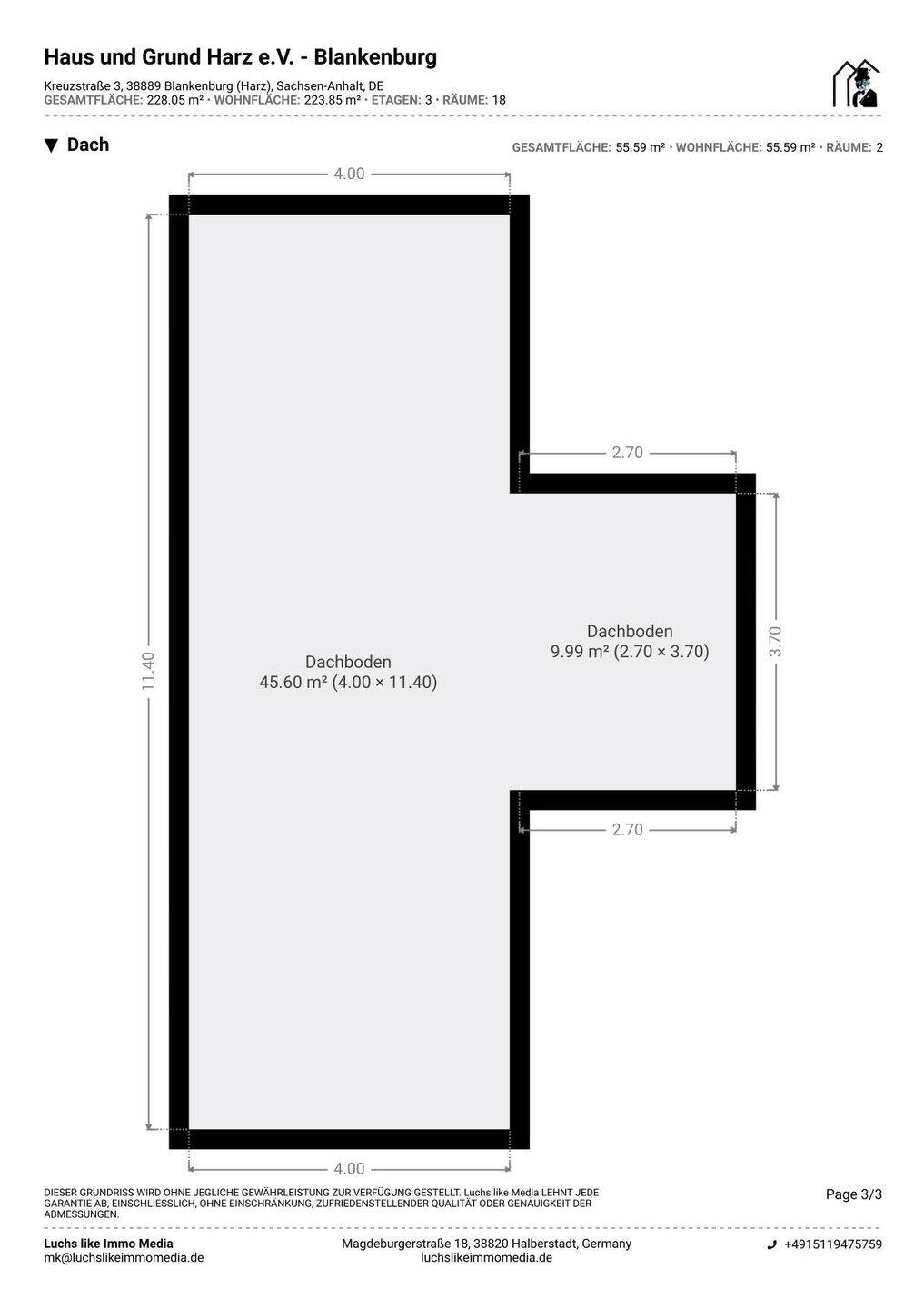 Immobilie in Blankenburg - Charmantes Mehrfamilienhaus mit Geschichte und Platz für Ihre Ideen - Bild 4