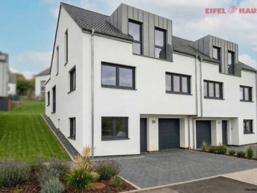 Doppelhaushälfte zum Kauf - Erstbezug 1.175.000 € 228,5 m² 391 m² Grundstück A Feeschtesch 6 Manternach 6850