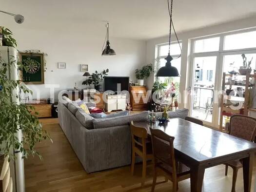 Terrassenwohnung zur Miete Tauschwohnung 1.180 € 3 Zimmer 90 m² 3. Geschoss Zentrum-Süd Leipzig 04107