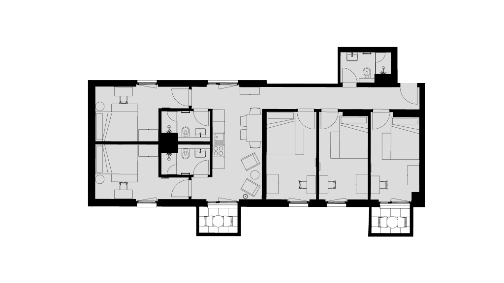 Wohnung zur Miete Wohnen auf Zeit 560 € 5 Zimmer 11 m²<br/>Wohnfläche 06.01.2025<br/>Verfügbarkeit Berliner Straße 22 Zentrum - Nord Leipzig 4105