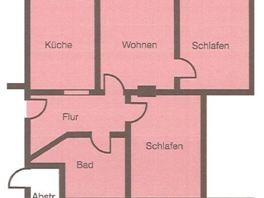 Wohnung zur Miete 375 € 3 Zimmer 75 m² 2. Geschoss frei ab sofort Weißenfels Weißenfels 06667