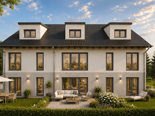 Reihenmittelhaus zum Kauf - Erstbezug provisionsfrei 995.800 € 5 Zimmer 155 m² 149 m² Grundstück Ramersdorf-Perlach München 81739