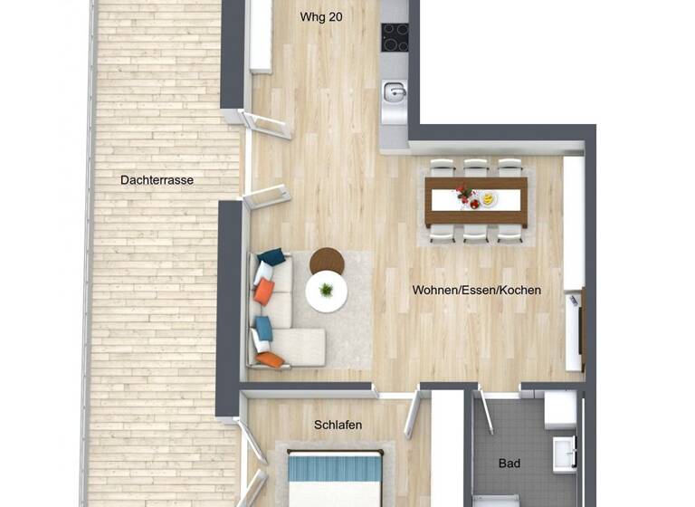 Wohnung zum Kauf als Kapitalanlage geeignet 295.500 € 2 Zimmer 77,8 m²<br/>Wohnfläche Dombühl Dombühl 91601