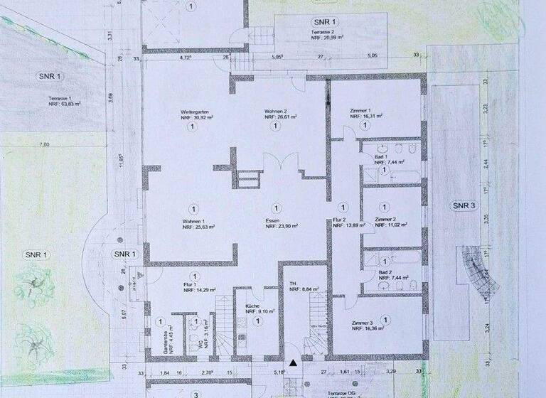 Mehrfamilienhaus zum Kauf provisionsfrei 1.990.000 € 14 Zimmer 525,1 m² 993 m² Grundstück Auf dem Niederberg 26 - 26a Hangelar Sankt Augustin 53757