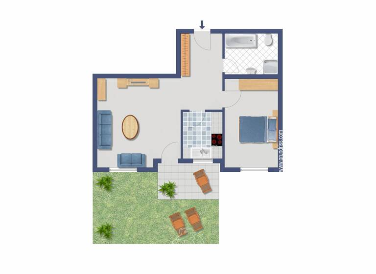 Wohnung zum Kauf 188.000 € 2 Zimmer 59 m²<br/>Wohnfläche Cleebronn 74389