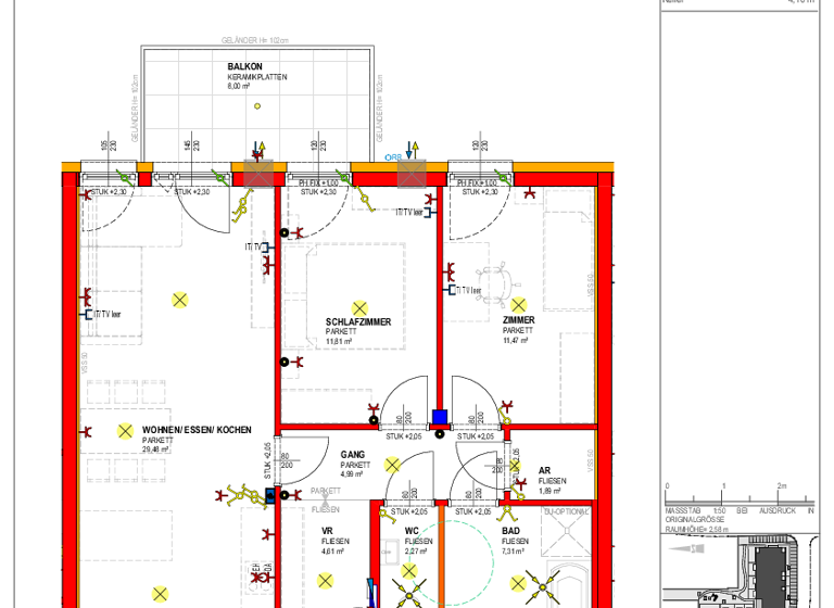 Wohnung zur Miete - Erstbezug 967 € 3 Zimmer 73,8 m² 2. Geschoss Am Dorfplatz 2 Alkoven 4072