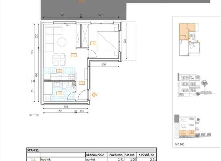 Wohnung zum Kauf 155.000 € 2 Zimmer 40 m² ZAGREB