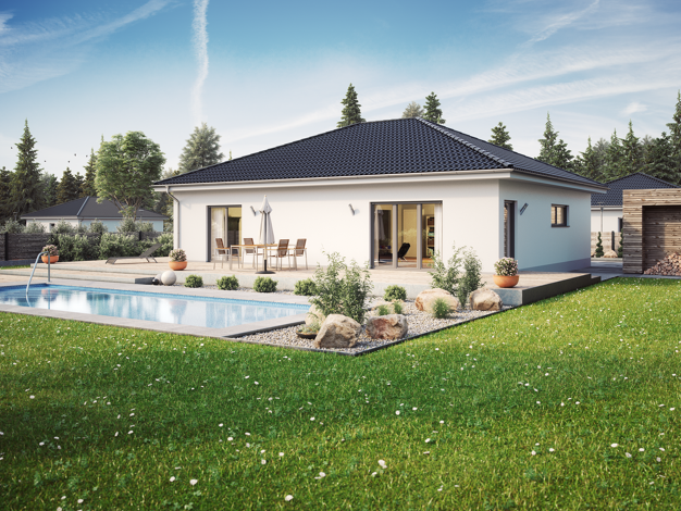 Bungalow zum Kauf 588.630 € 3 Zimmer 114 m² 698 m² Grundstück Siegelsdorf Veitsbronn 90587