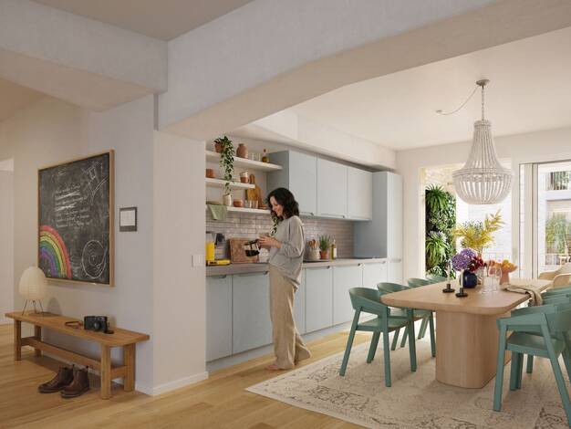 Wohnung zum Kauf - Neubau provisionsfrei 1.200.000 € 5 Zimmer 127,3 m² 1. Geschoss Hohenfelde Nord 22087