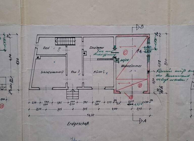 Einfamilienhaus zum Kauf 119.000 € 7 Zimmer 170 m² 719 m² Grundstück Reichenberg 56357