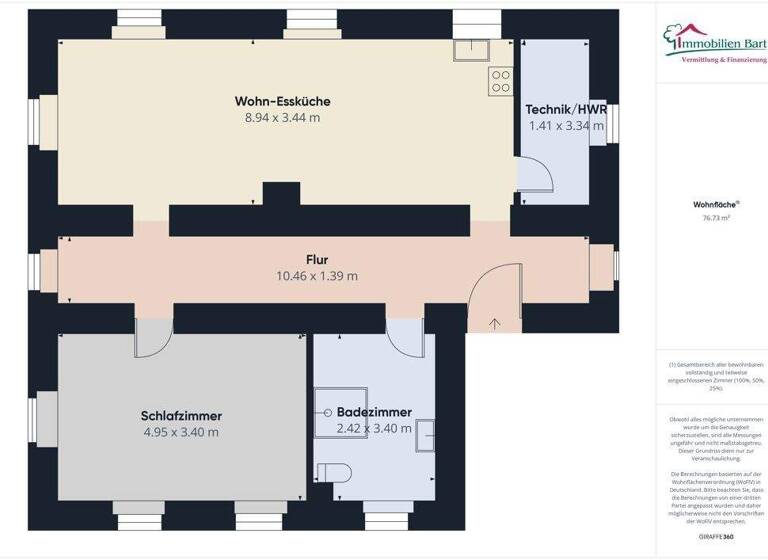 Wohnung zum Kauf 198.800 € 2 Zimmer 72 m² Borg Perl / Borg 66706