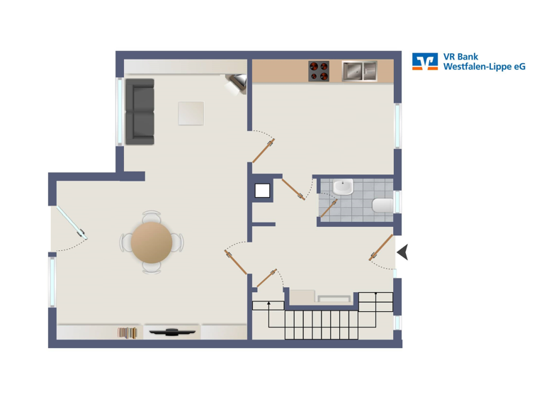 Doppelhaushälfte zum Kauf 295.000 € 4 Zimmer 108 m² 363 m² Grundstück Diestedde Wadersloh 59329