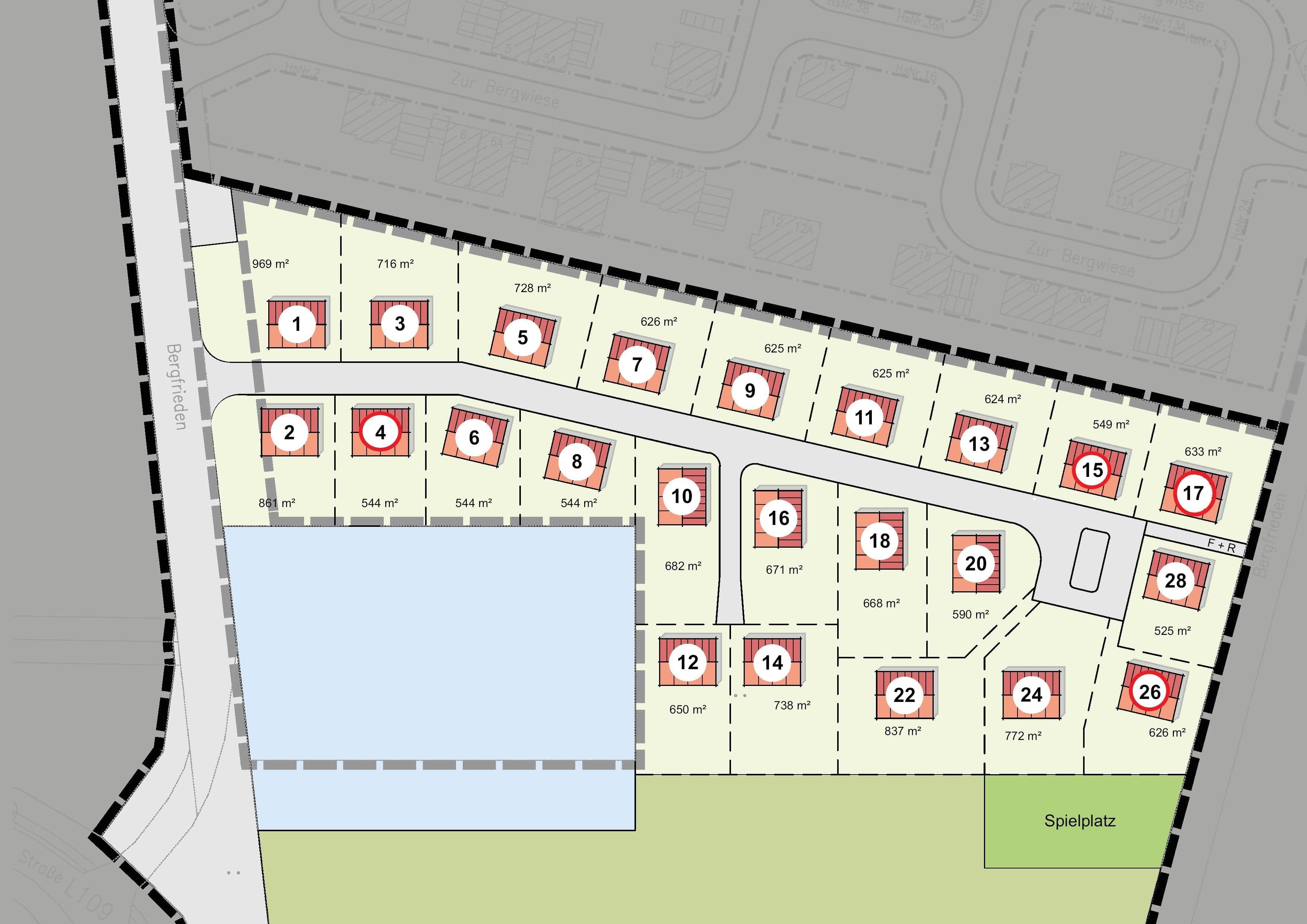 Grundstück zum Kauf provisionsfrei 115.000 € 625 m²<br/>Grundstück Ostercappeln Ostercappeln 49179