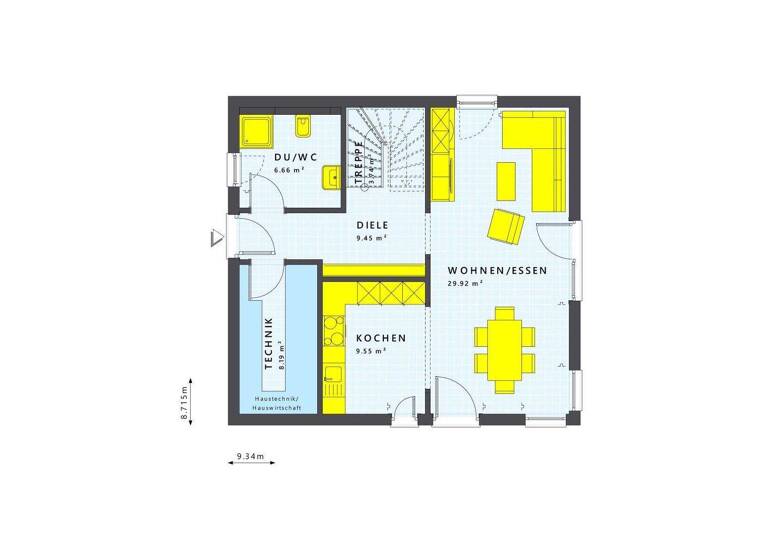 Einfamilienhaus zum Kauf 684.771 € 4 Zimmer 136 m² 521 m² Grundstück Somborn Freigericht 63579