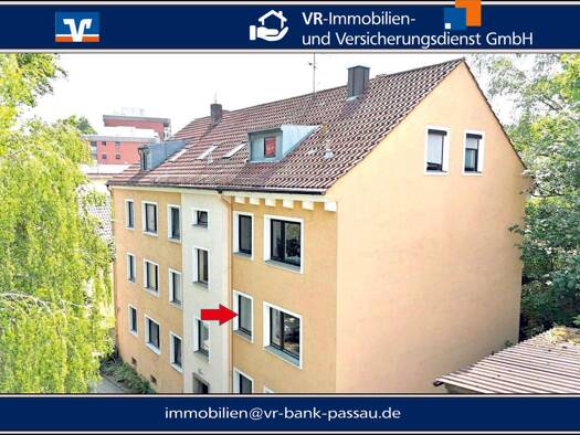 Wohnung zum Kauf 142.000 € 2 Zimmer 58,4 m² 1. Geschoss Haidenhof-Nord Passau 94032