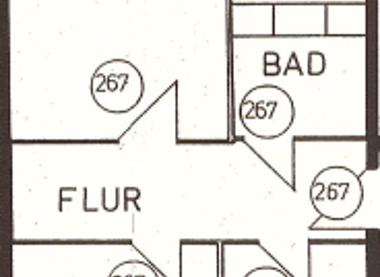 Wohnung zur Miete 368 € 3 Zimmer 66,9 m² 2. Geschoss frei ab sofort Unterm Wulfhorn 17 Wernigerode 38855