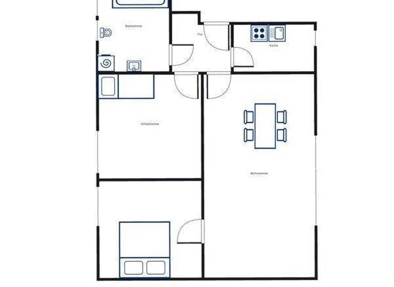 Wohnung zur Miete 509 € 3 Zimmer 53,6 m² frei ab 08.03.2026 Straßenäckerweg 16 Kirchditmold Kassel 34128