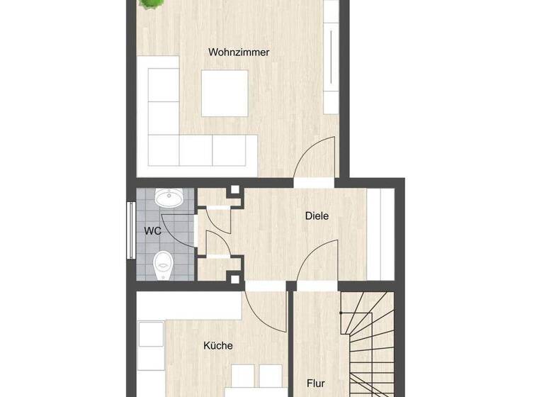 Doppelhaushälfte zum Kauf 490.000 € 6 Zimmer 105 m² 226 m² Grundstück Hochstadt Maintal 63477