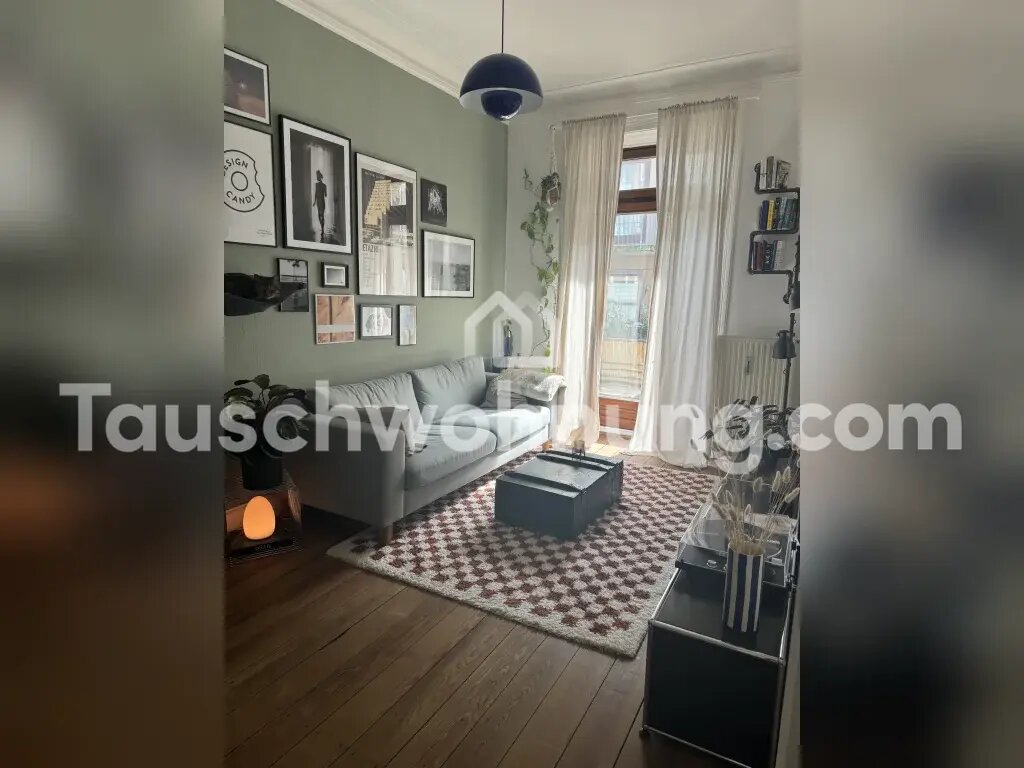 Wohnung zur Miete Tauschwohnung 614 € 2 Zimmer 47 m²<br/>Wohnfläche 1.<br/>Geschoss Barmbek - Süd Hamburg 22083