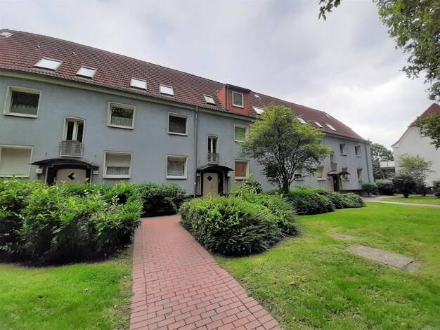 Wohnung zur Miete nur mit Wohnberechtigungsschein 308 € 2,5 Zimmer 53,6 m² 1. Geschoss Manfredstraße 3 Vierlinden Duisburg 47178