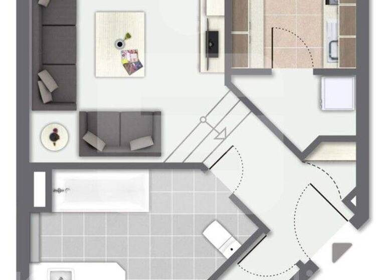 Wohnung zum Kauf 299.000 € 2 Zimmer 60,4 m² EG Widdersdorf Köln 50859