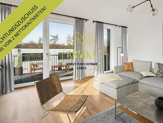 Wohnung zur Miete 1.250 € 4 Zimmer 104,6 m² 2. Geschoss Arnikaweg 10A Steimker Berg Wolfsburg 38446