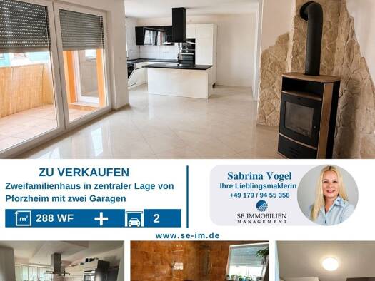 Mehrfamilienhaus zum Kauf 799.000 € 11 Zimmer 286 m² 182 m² Grundstück Brötzingen Pforzheim 75172