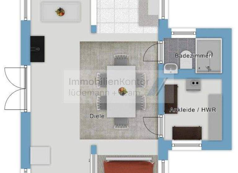 Haus zum Kauf 2 Zimmer 45,2 m² 953 m² Grundstück Brauel Zeven / Brauel 27404